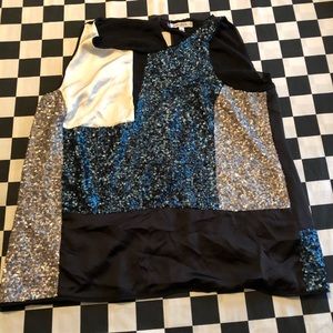 Jennifer Lopez Sequins Tank Top